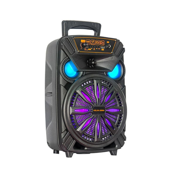 Imagen de PARLANTE 8" KOLAV J806 BT/SD/FM/USB RECARGABLE