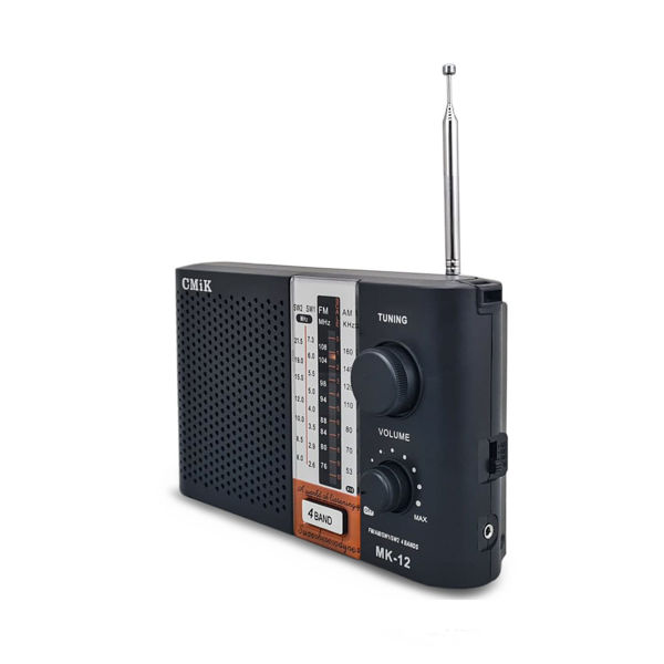 Imagen de RADIO CMIK AM/FM PILA/CORRIENTE MK-12