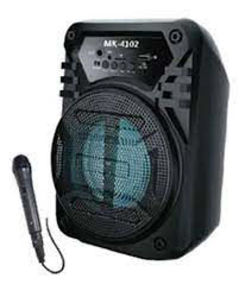 Imagen de PARLANTE BT/SD/USB/FM con MIC. bateria recargable