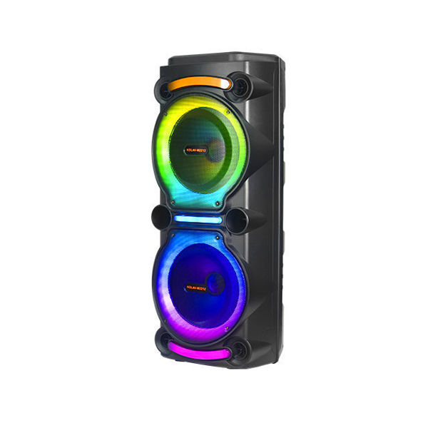 Imagen de PARLANTE KOLAV 2 X 12 " BT/SD/USB/FM/MIC. RECARGABLE