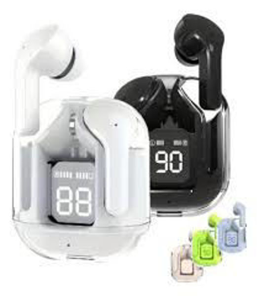 Imagen de AURICULAR BT TRANSPARENTE COLORES