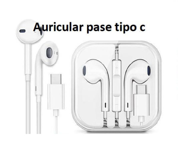 Imagen de AURICULAR PASE TIPO C