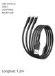 Imagen de CABLE CARGADOR 3 en 1