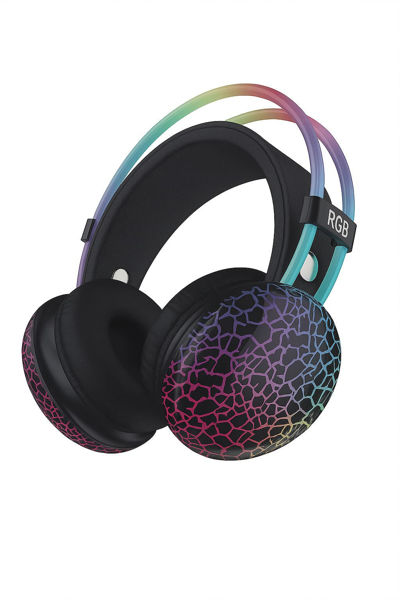 Imagen de AURICULAR INALAMBRICO BT CON LUCES LED