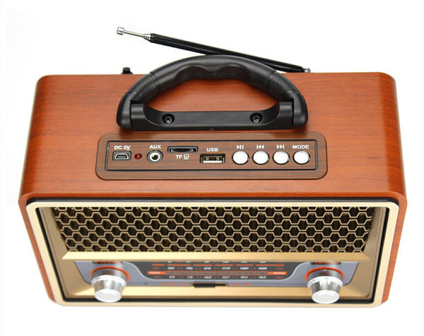 Imagen de RADIO RETRO BT/SD/USB/FM/AM Bateria recargable